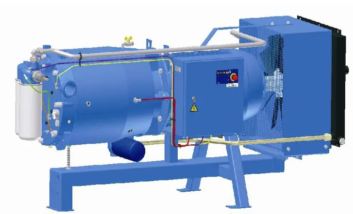 Роторно-пластинчатые газовые дожимные компрессоры Hydrovane