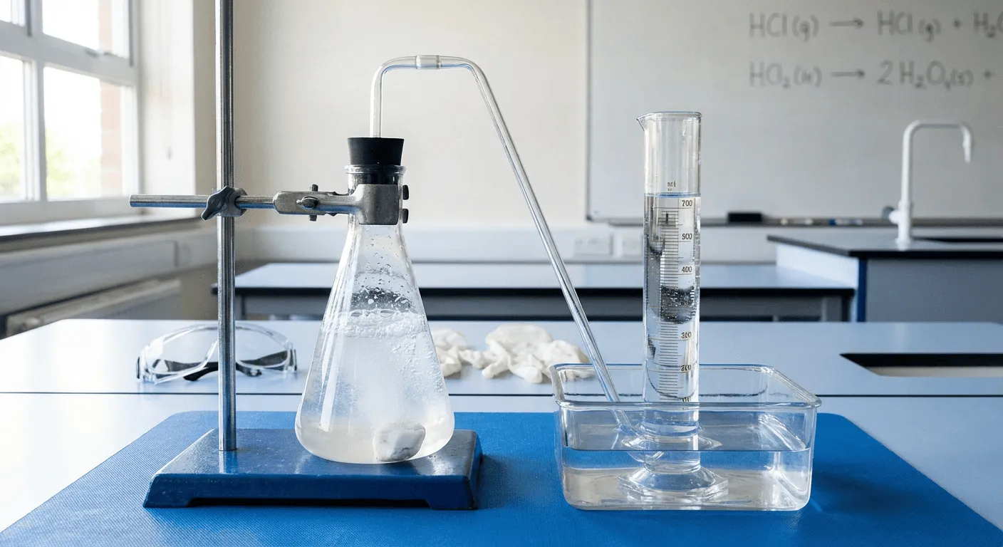 Действие кислот на карбонаты