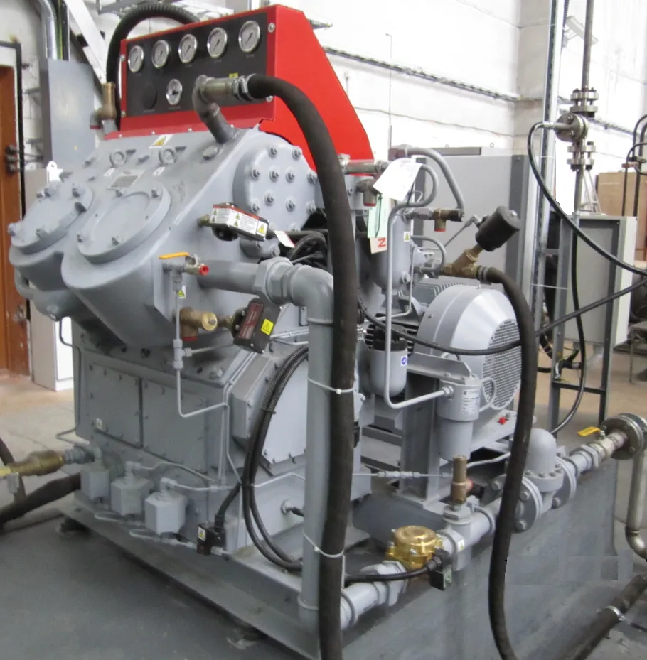 Дожимной воздушный компрессор высокого давления