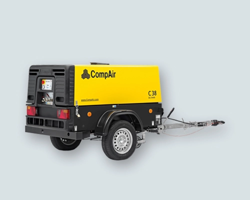 Передвижные дизельные компрессорные установки серии C35 - C50
